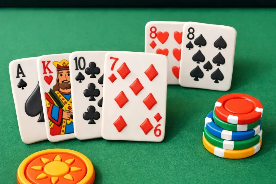 Fortune Pai Gow Poker : mises annexes et paiements